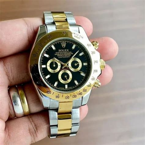 mens gold and silver rolex|silver rolex watches for men.